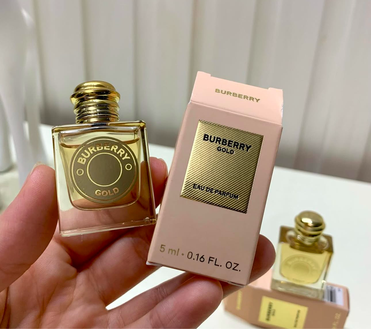 BURBERRY - Gold For Women Eau De Perfume - 5ml