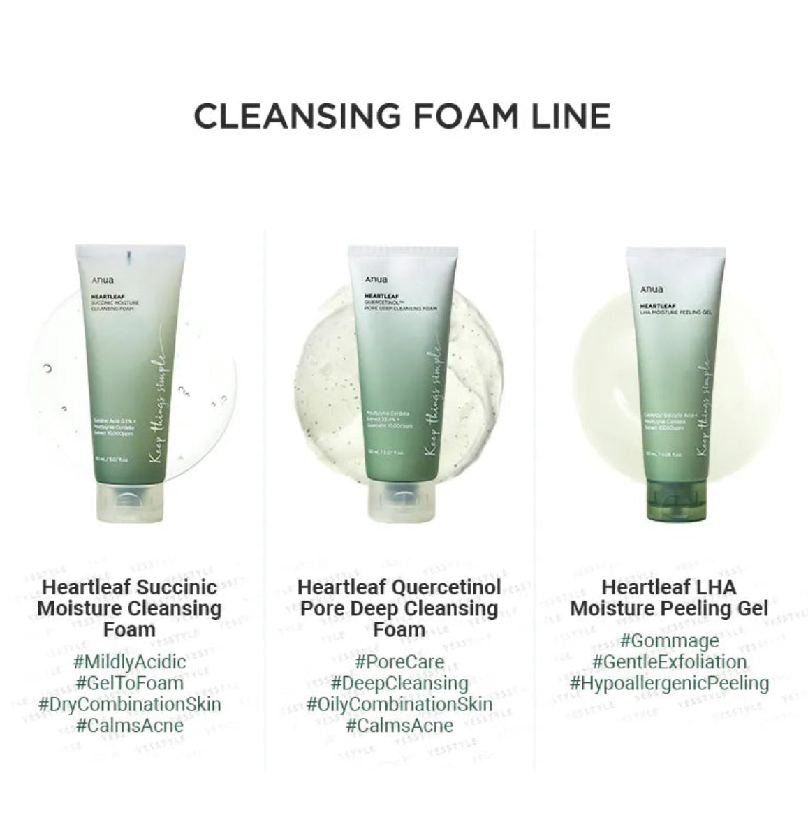 ANUA Heartleaf Quercetinol Pore Deep Cleansing Foam