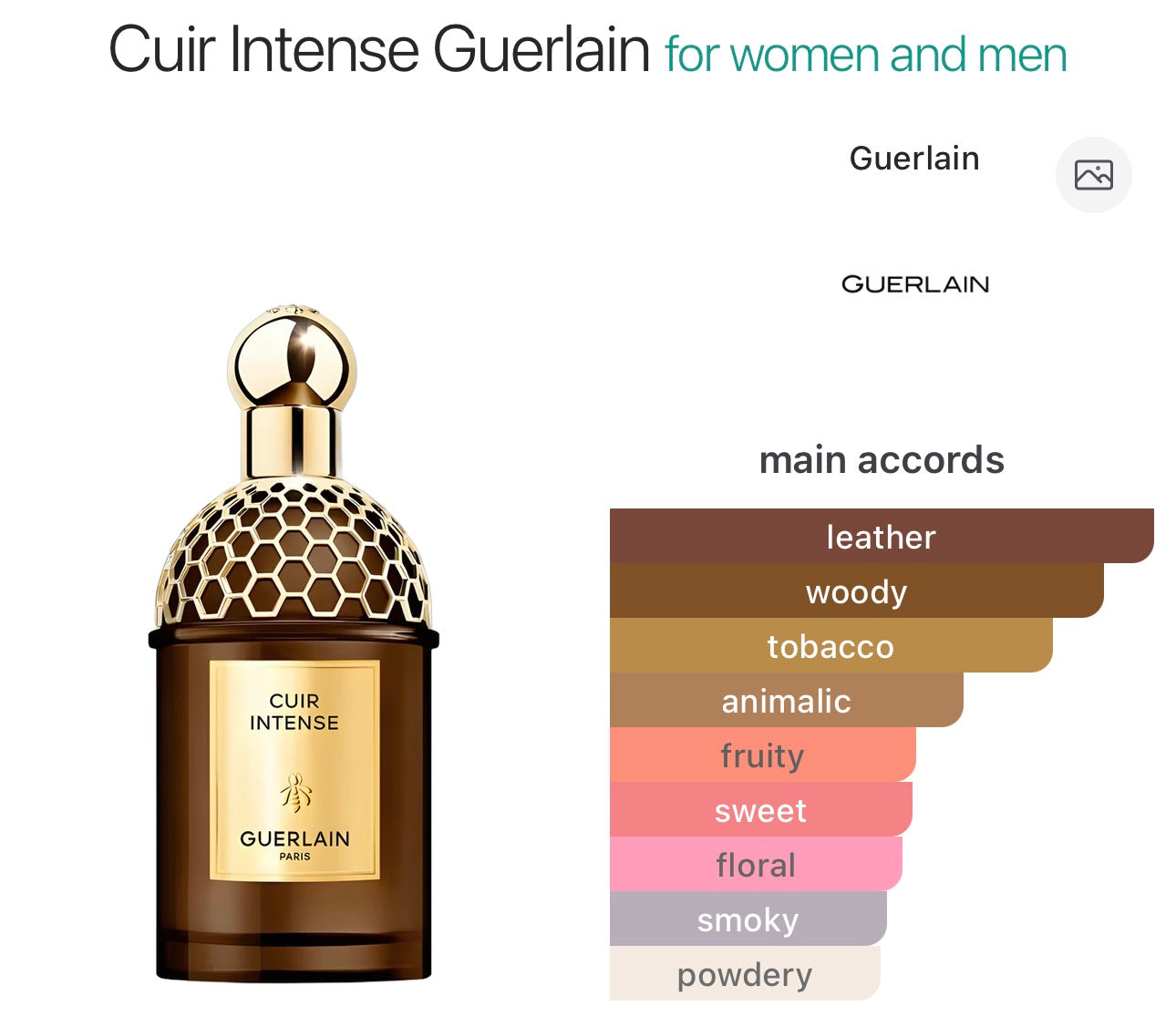 GUERLAIN - Absolute Allegoria Cuir Intense - 7.5ml