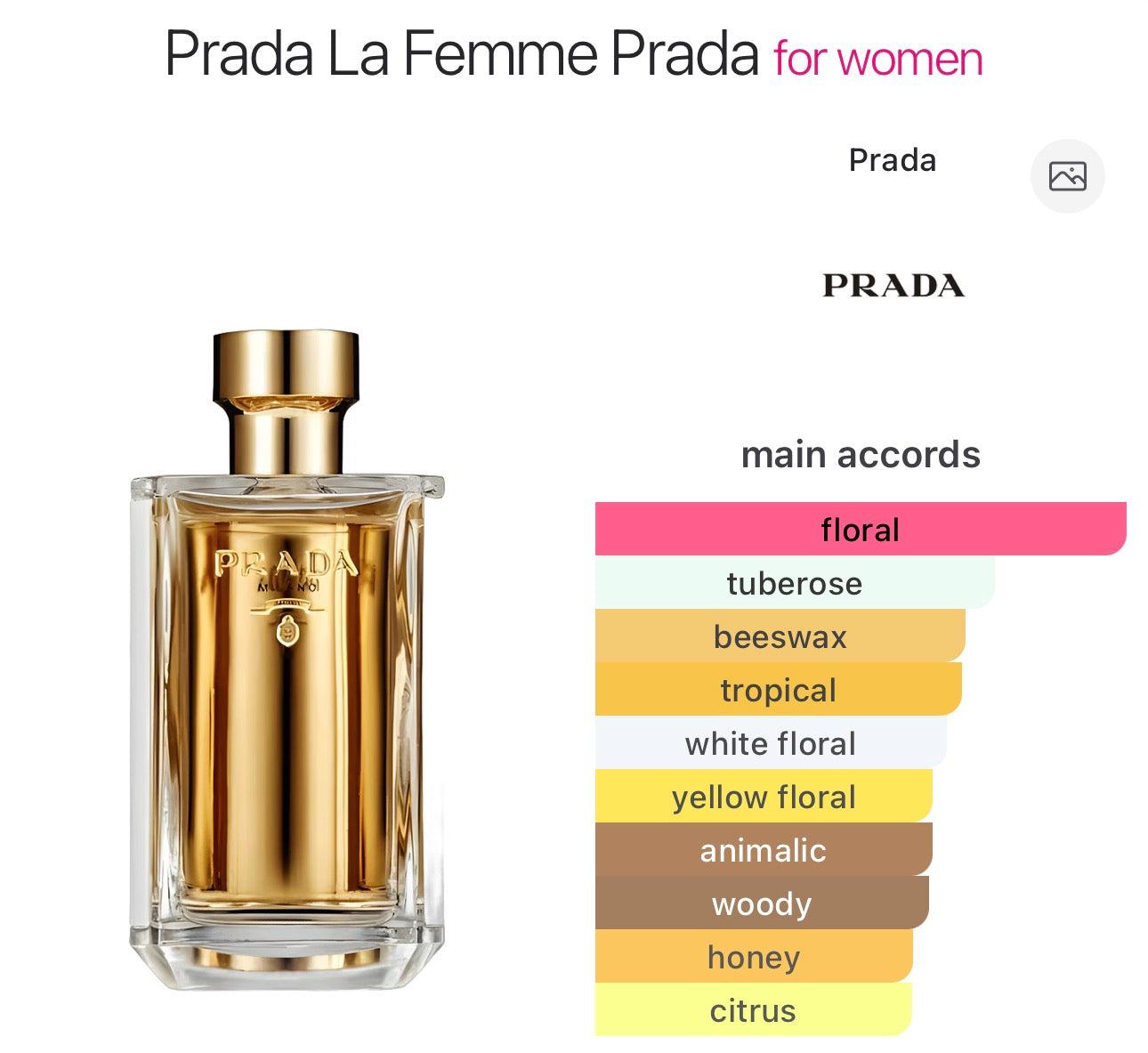 PRADA - La Femme EDP For Women - 9ml