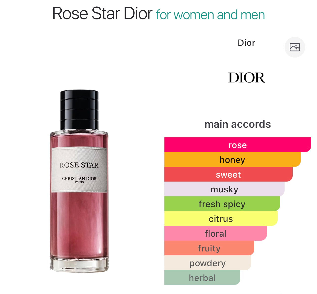 CHRISTIAN DIOR - Rose Star Eau de Parfum - 10ml