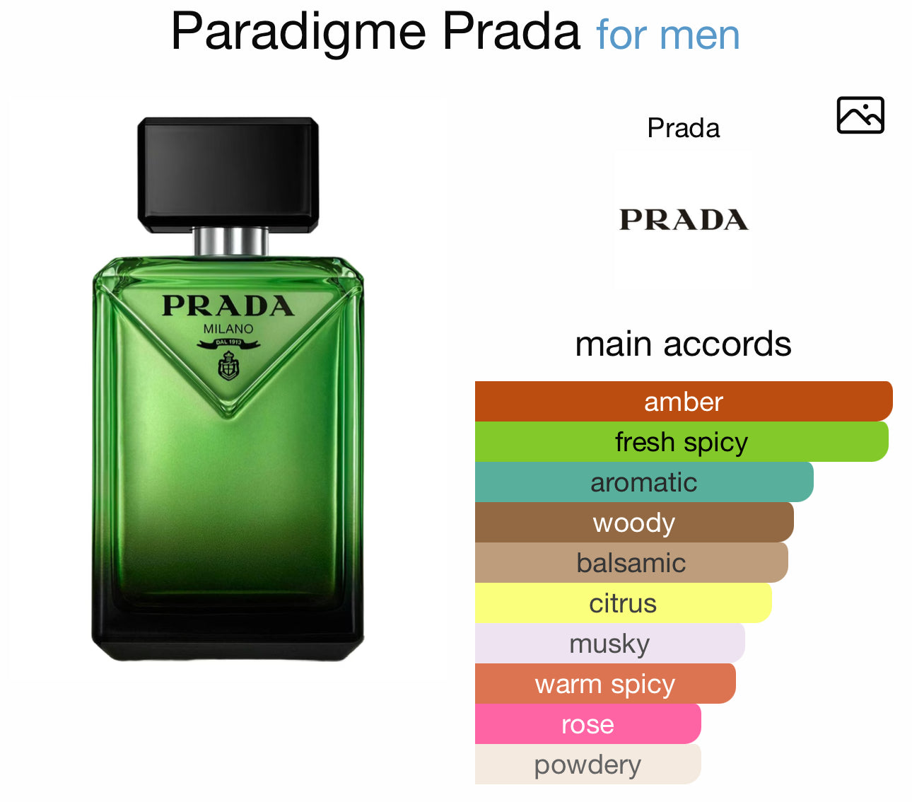 PRADA Paradigme Eau de Parfum 7ml