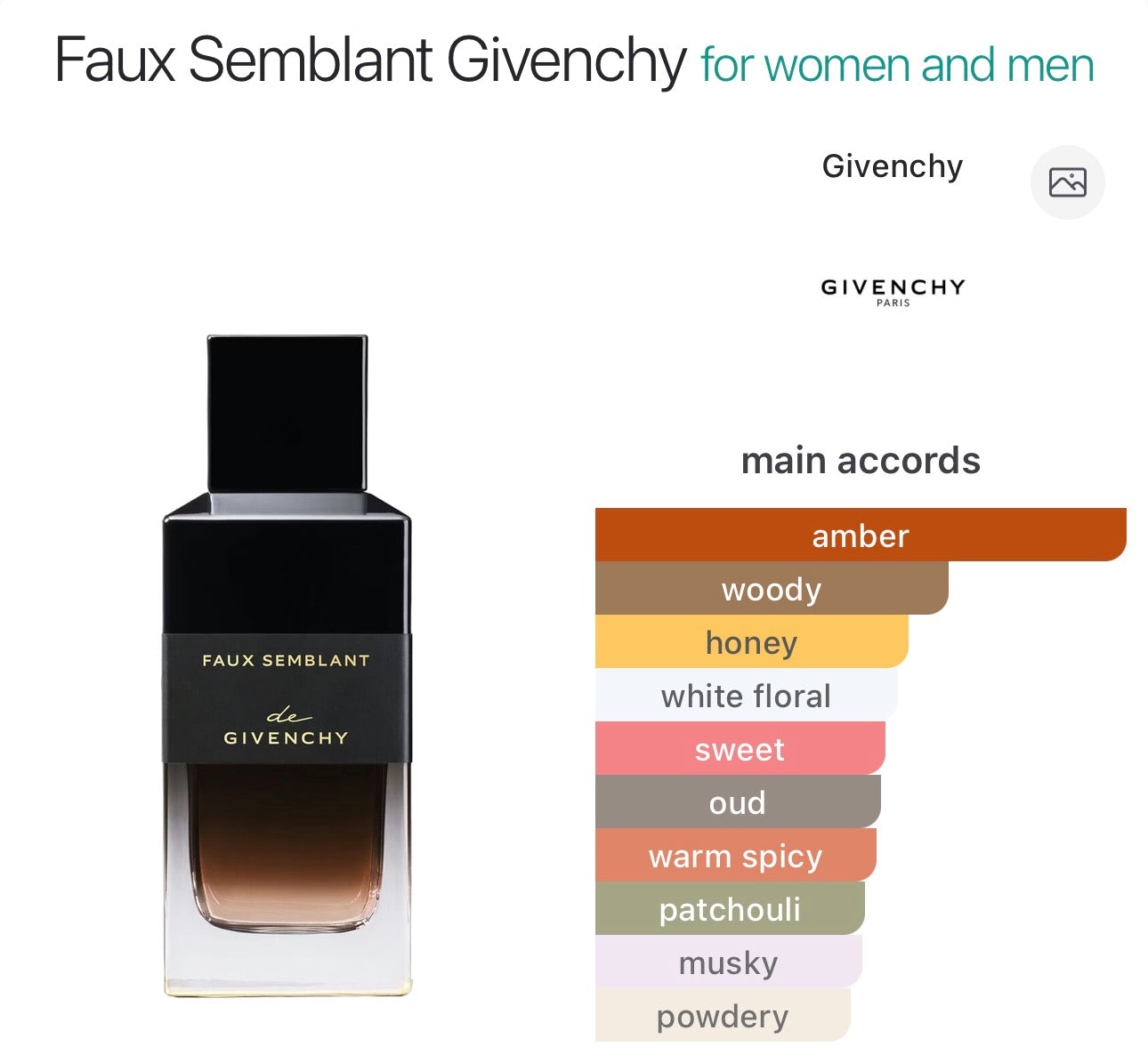 GIVENCHY - Faux Semblant EDP Intense - 10ml