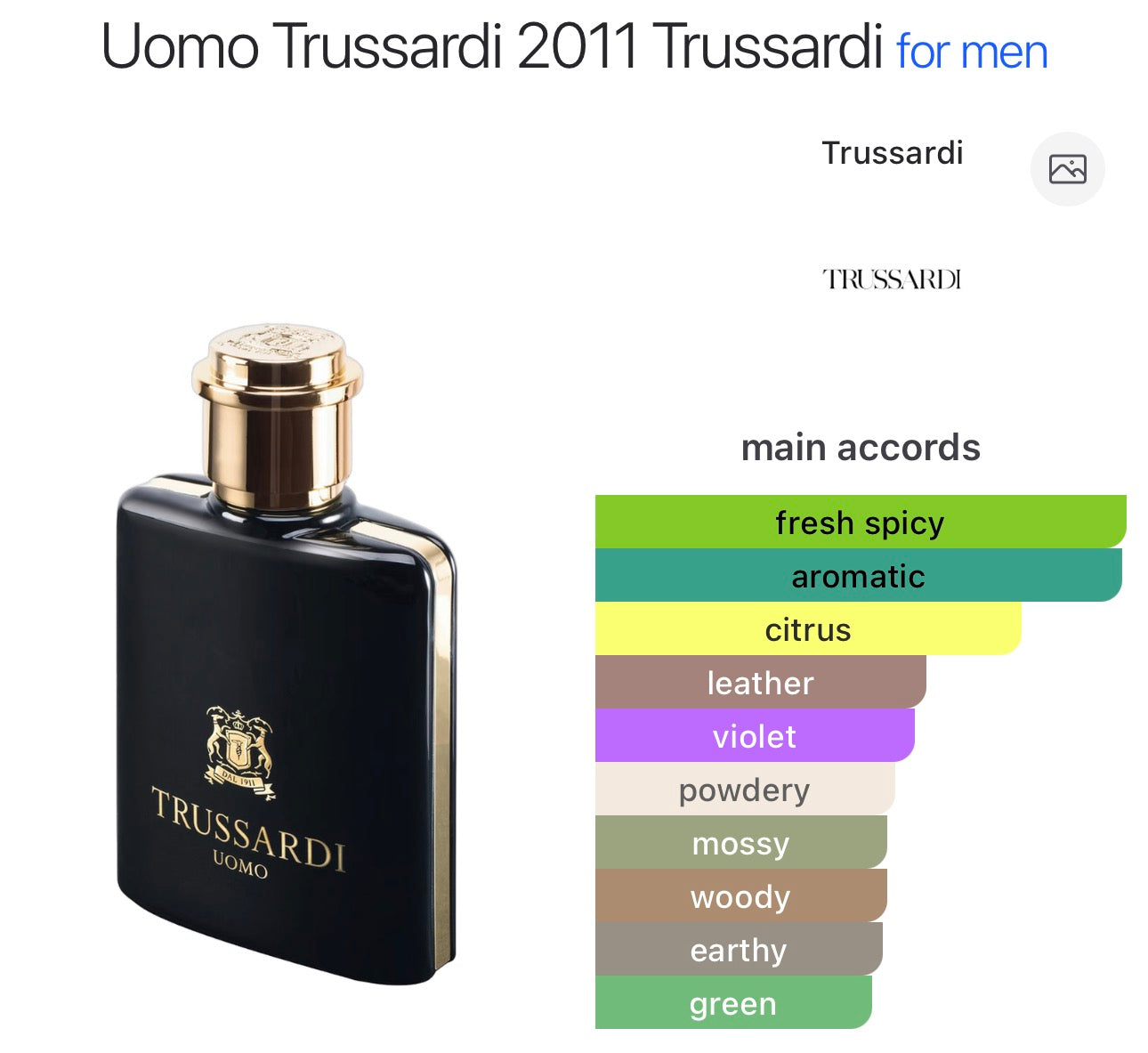 TRUSSARDI - Uomo EDT - 10ml