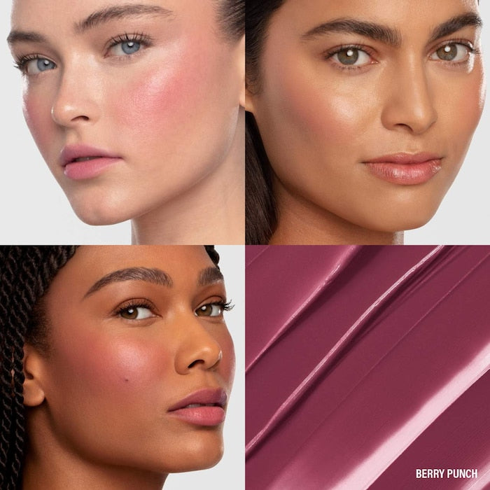 MAKEUP BY MARIO - Soft Pop Plumping Cream Blush Veil - BERRY PUNCH