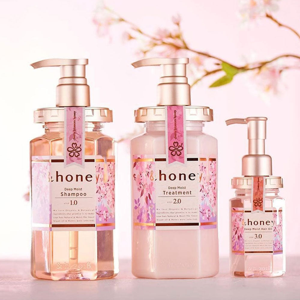 &honey Deep Moist Hair Oil 3.0 Sakura Edition 100ml