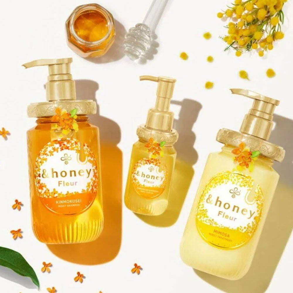 &honey Fleur Kinmokusei Moist Shampoo 1.0 450ml