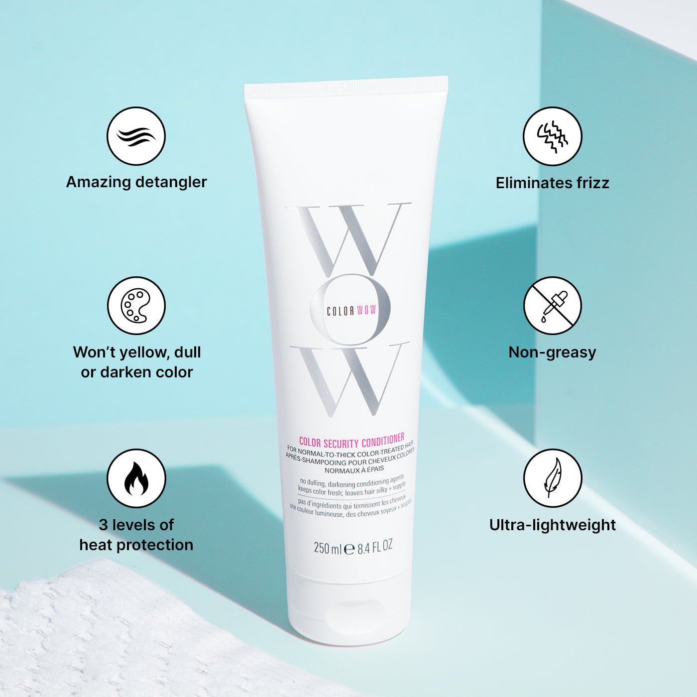 COLOR WOW Color Security Conditioner
(For Normal to Thick Hair)