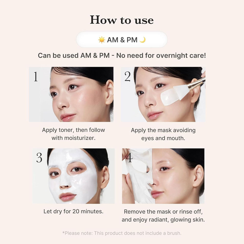 MEDICUBE - Collagen Milk Toning Wrapping Mask - 75ml