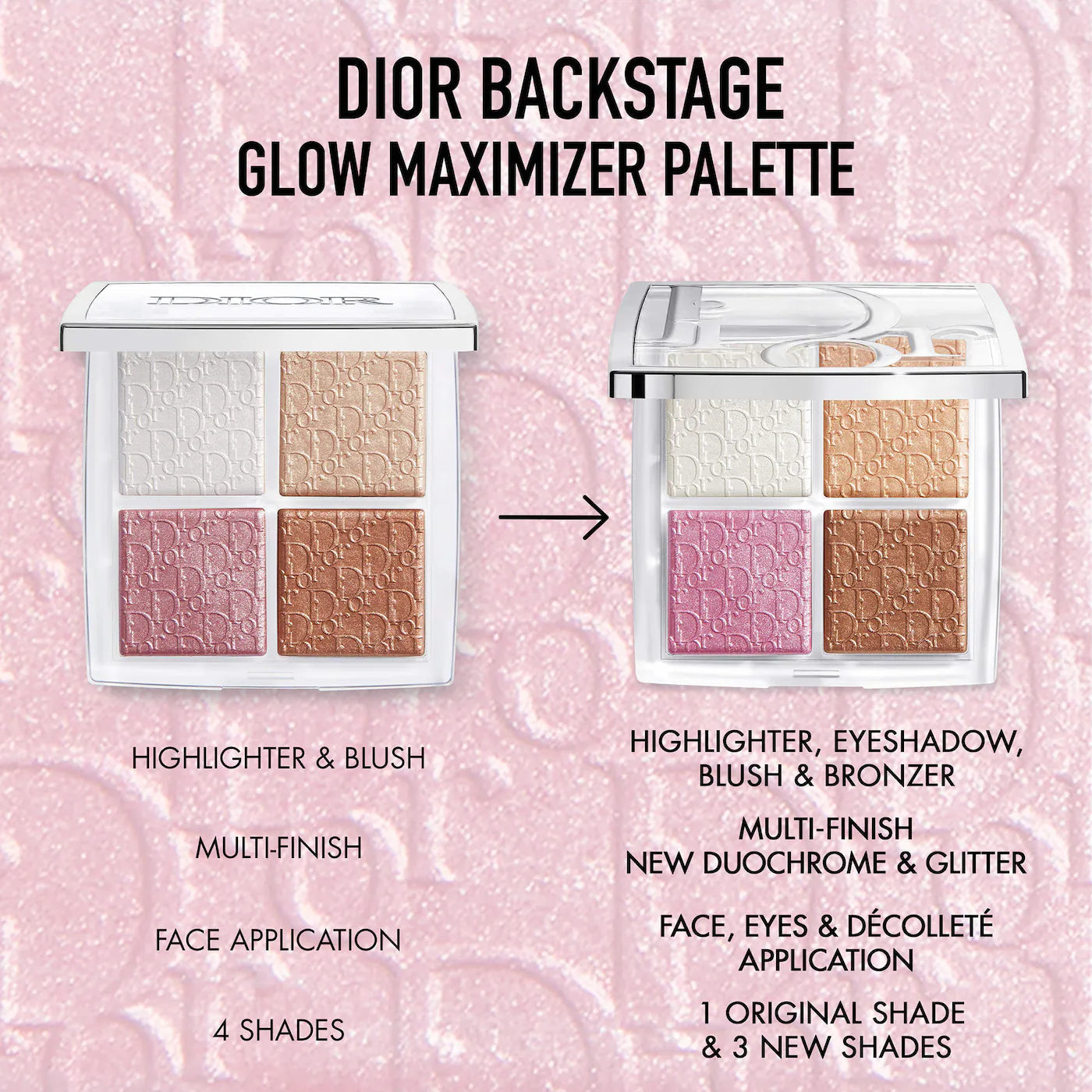 DIOR - Backstage Glow Maximizer Face Palette - 001 UNIVERSAL GLOW