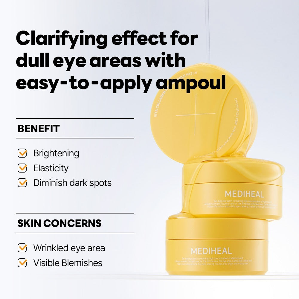 MEDIHEAL Vita Collagen Eye Ampoule Patch (60 Patches)