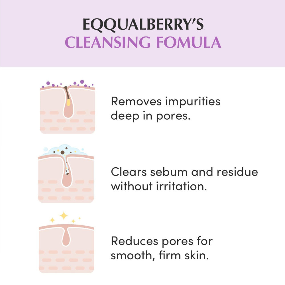 EQQUALBERRY - Purple Rice Pore Purifying Pack Cleanser
