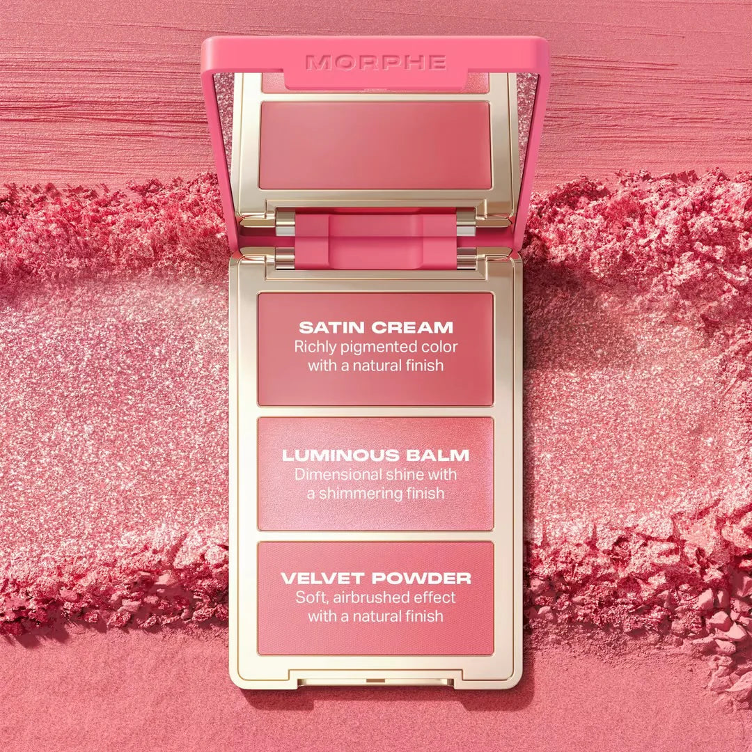 MORPHE - Cheek Thrills Multi-Finish Face Trio - APRÈS SKI
