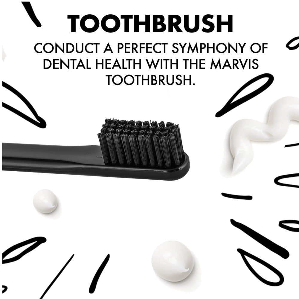 MARVIS - Toothbrush Black (Medium)