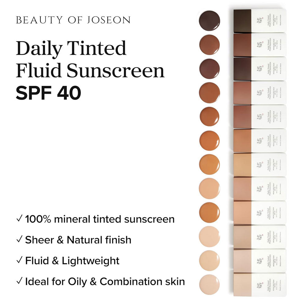 BEAUTY OF JOSEON - Daily Tinted Fluid Sunscreen - LN110