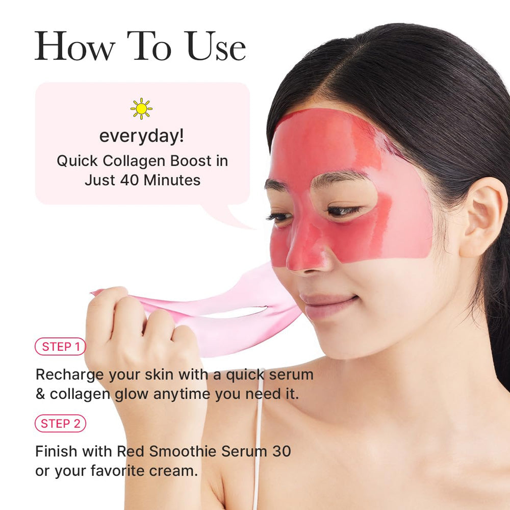 ARENCIA - Red Collagen Jello Mask - (Single Sheet)