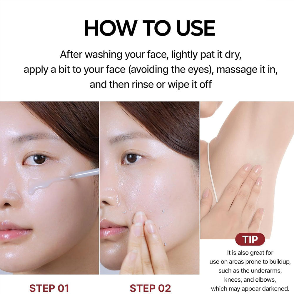 Dr.MELAXIN - Peel Shot Exfoliant White Rice Ampoule - 80ml