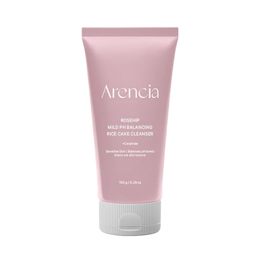 Arencia Rosehip Mild pH Balancing Rice Cake Cleanser 150g