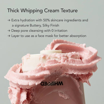 WHIPPED - Vegan Pack Cleanser Jumbo Scent : Jojovender (Jojoba oil + Lavender)