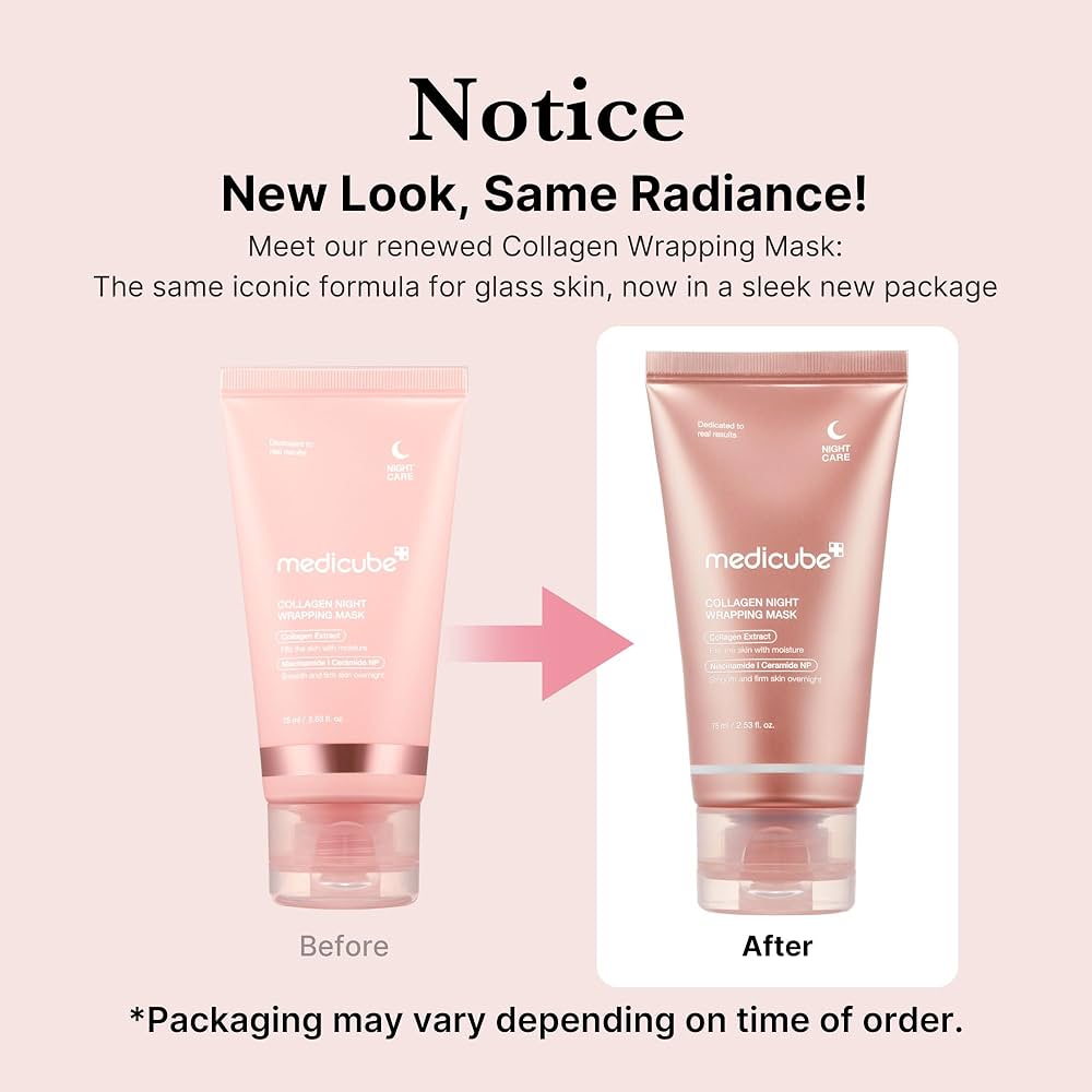MEDICUBE - Collagen Overnight Wrapping Peel Off Facial Mask