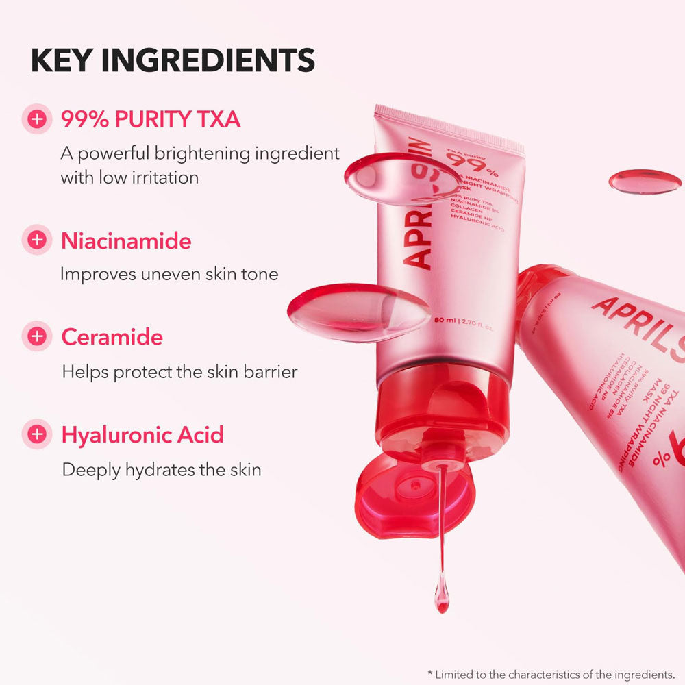 APRILSKIN TXA Niacinamide 99 Night Wrapping Mask 80ml
