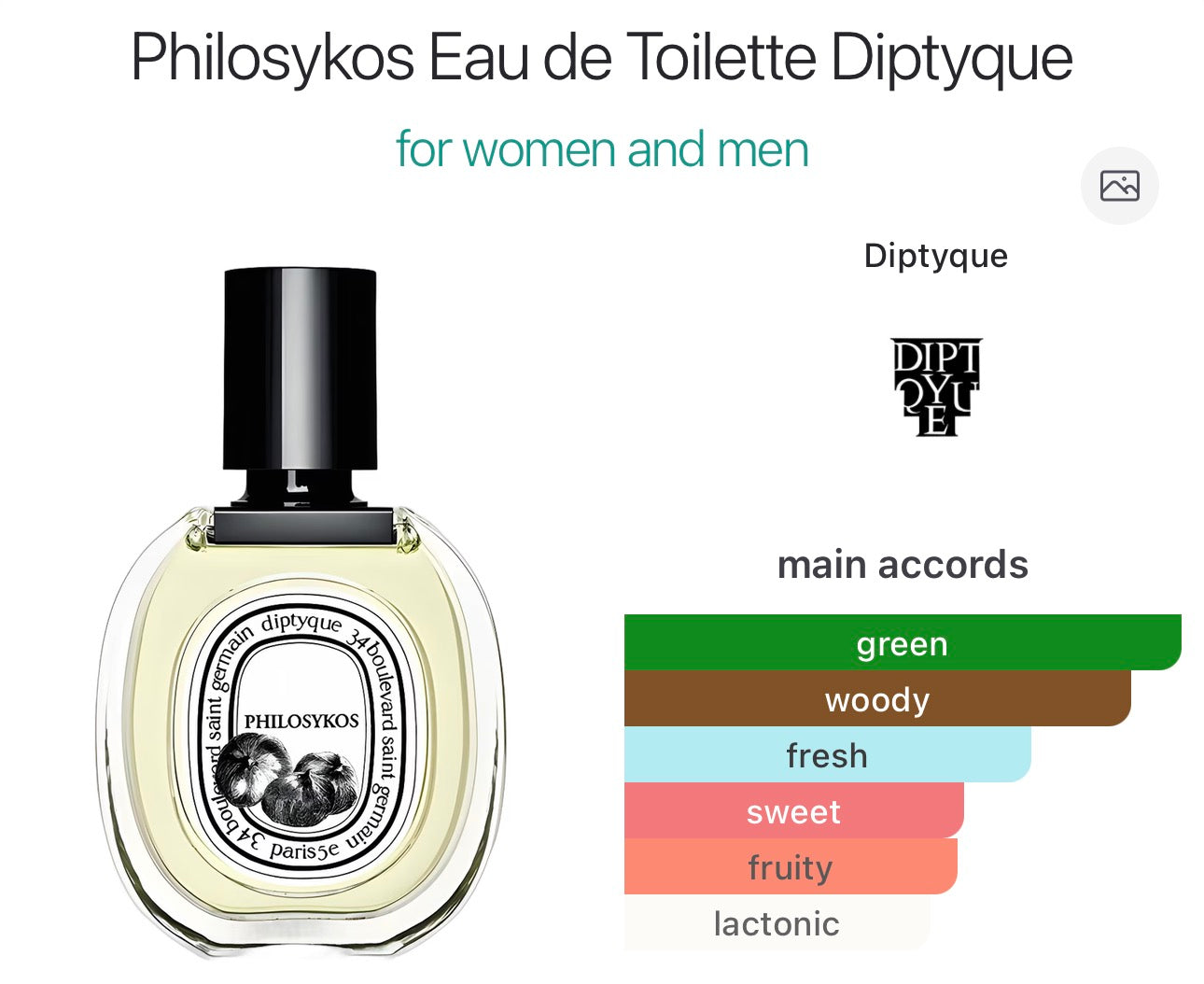 DIPTYQUE - PHILOSYKOS EDT - 10ml