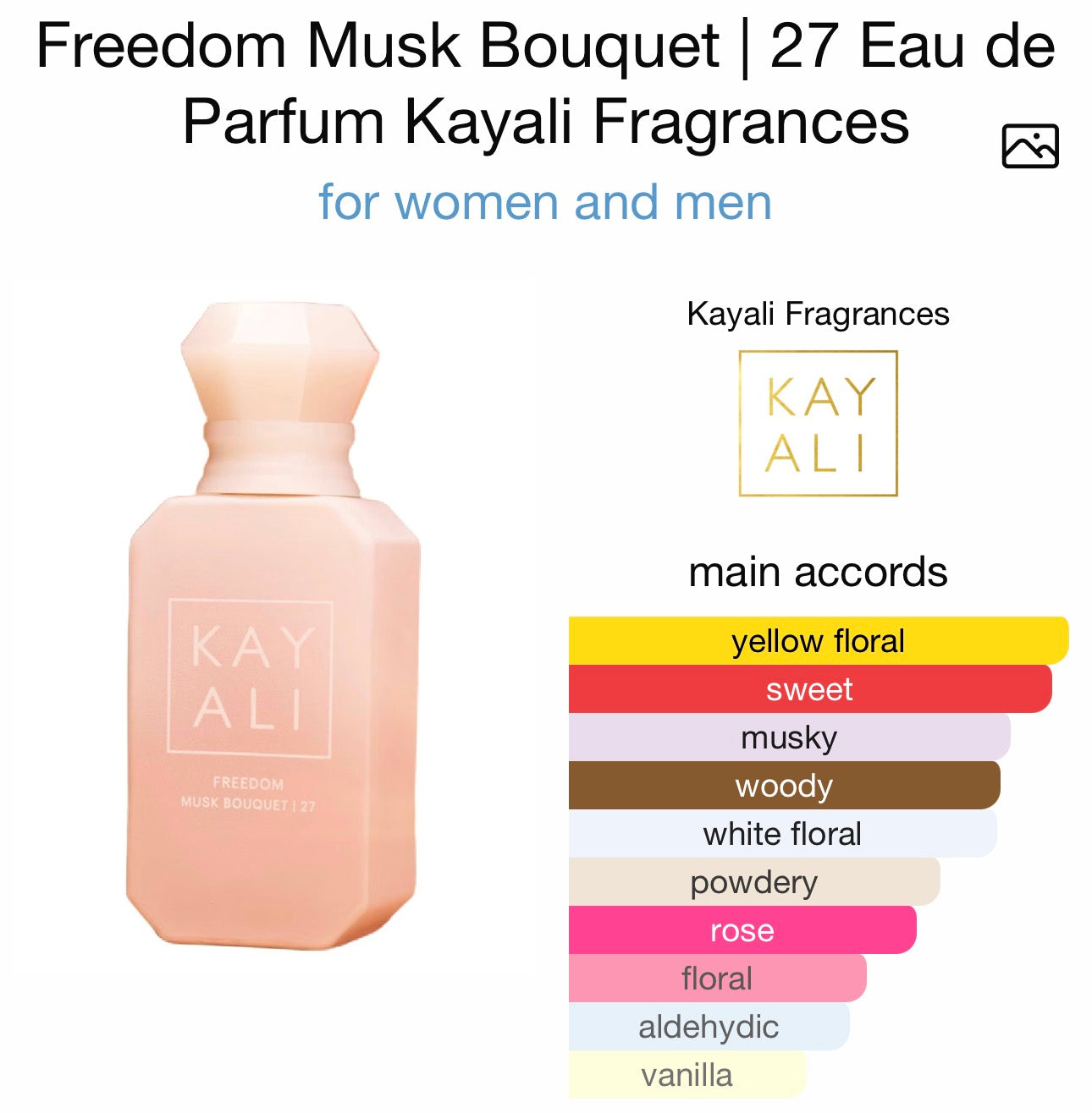 KAYALI - Freedom Musk Bouquet Miniature - 10ml