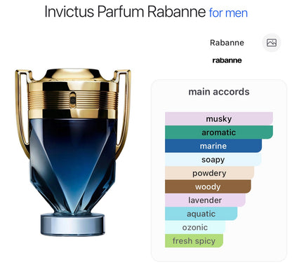 PACO RABANNE - Invictus Parfum For Men - 5ml