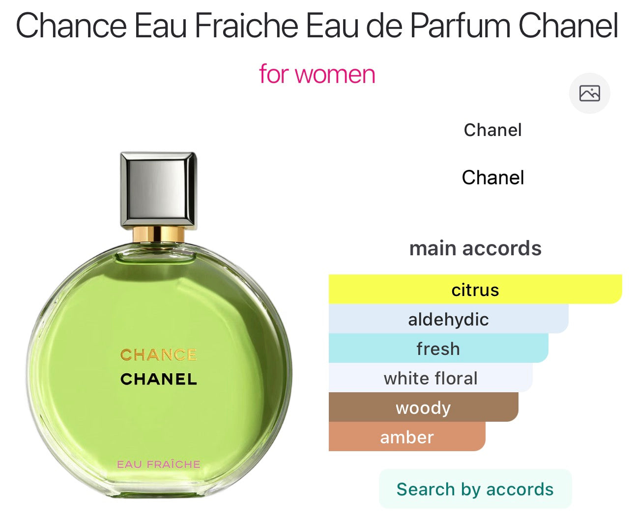 CHANEL - Chance Eau Fraîche EDP - 30ml