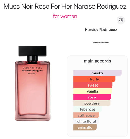 NARCISO RODRIGUEZ - Musc Noir Rose For Her EDP - 10ml