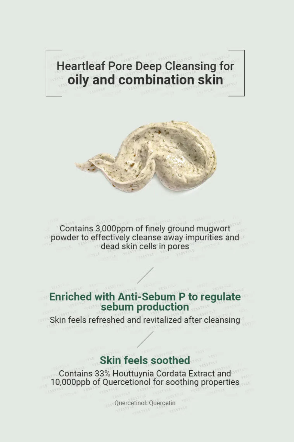 ANUA Heartleaf Quercetinol Pore Deep Cleansing Foam