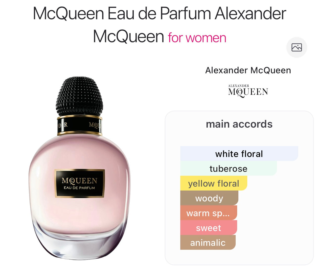 ALEXANDER MCQUEEN - Eau de Parfum Women - 5ml
