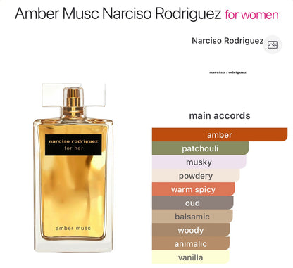 NARCISO RODRIGUEZ - Amber Musc EDP Absolue - 5ml