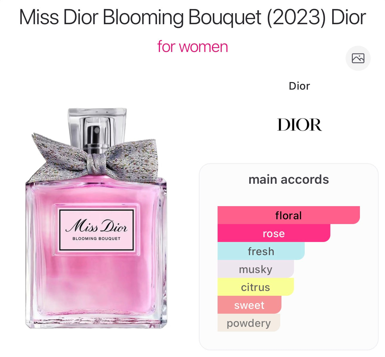 DIOR - Miss Dior Blooming Bouquet EDT - 5ml