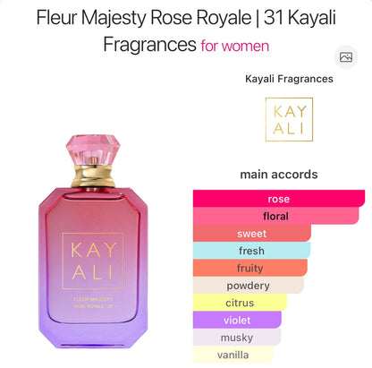 KAYALI - Fleur Majesty Rose Royale 31 - 10ml