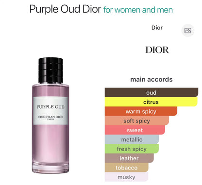 CHRISTIAN DIOR - Purple Oud EDP - 7.5ml