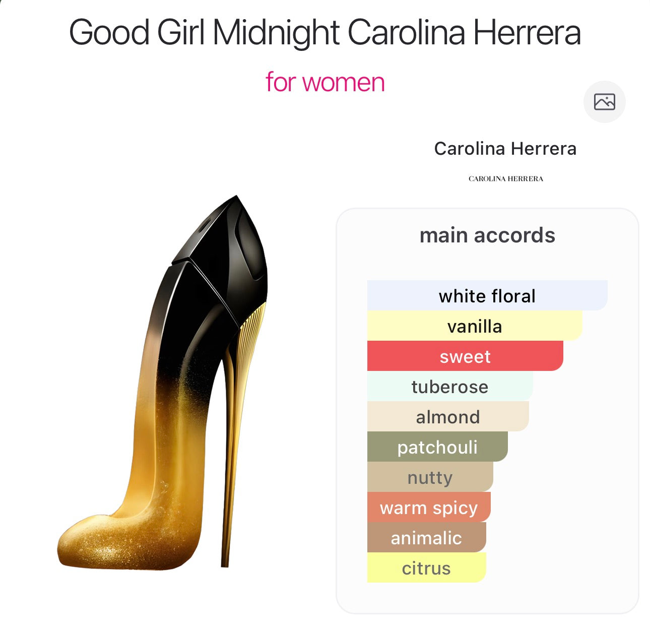 CAROLINA HERRERA - Good Girl Midnight EDP - 7ML