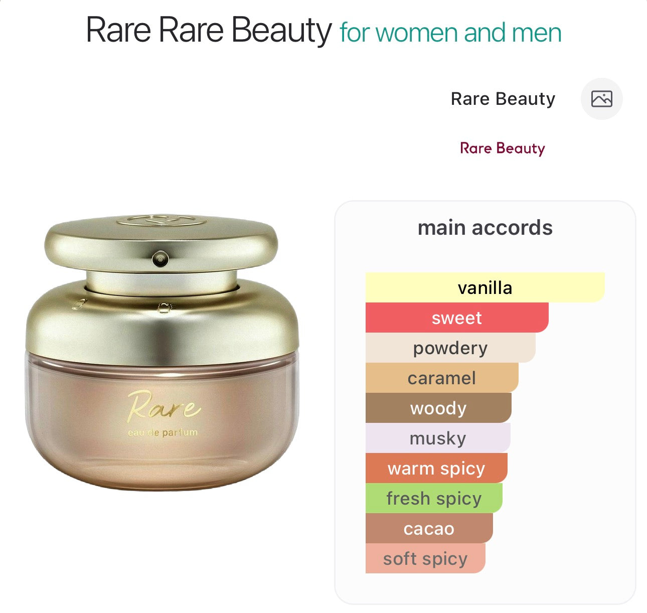 RARE BEAUTY - By Selena Gomez Rare Eau de Parfum - 50ml