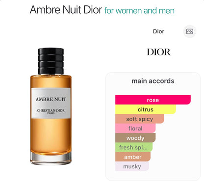 CHRISTIAN DIOR - Ambre Nuit EDP - 7.5ml