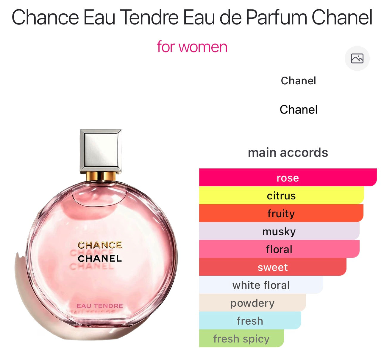 CHANEL - Chance Eau Tendre EDP - 30ml
