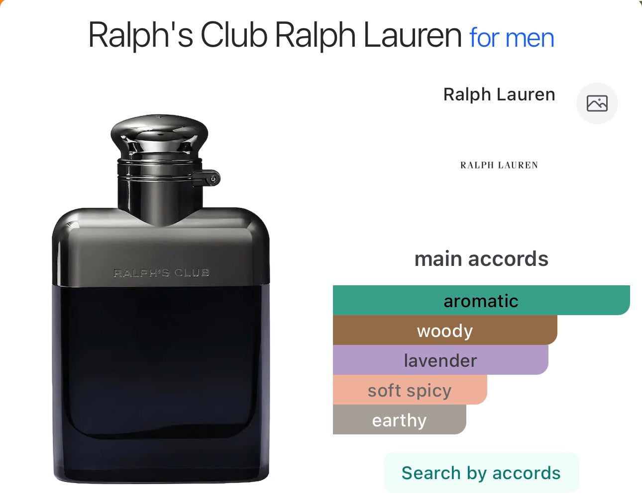 RALPH LAUREN - Ralph's Club Edp - 7ml