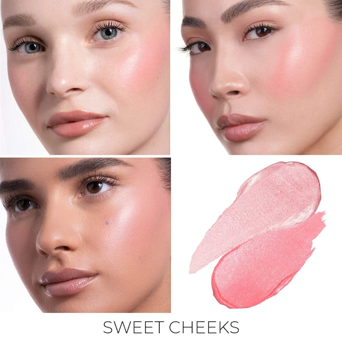 NATASHA DENONA - Hy-Blush Cloudy Cream Cheek Duo - SWEET CHEEKS