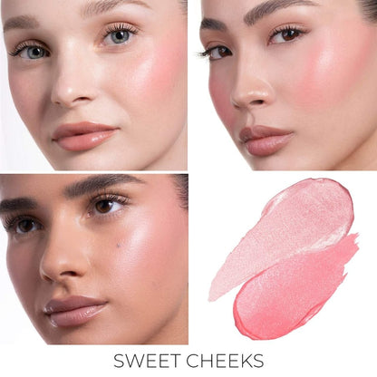 NATASHA DENONA - Hy-Blush Cloudy Cream Cheek Duo - SWEET CHEEKS