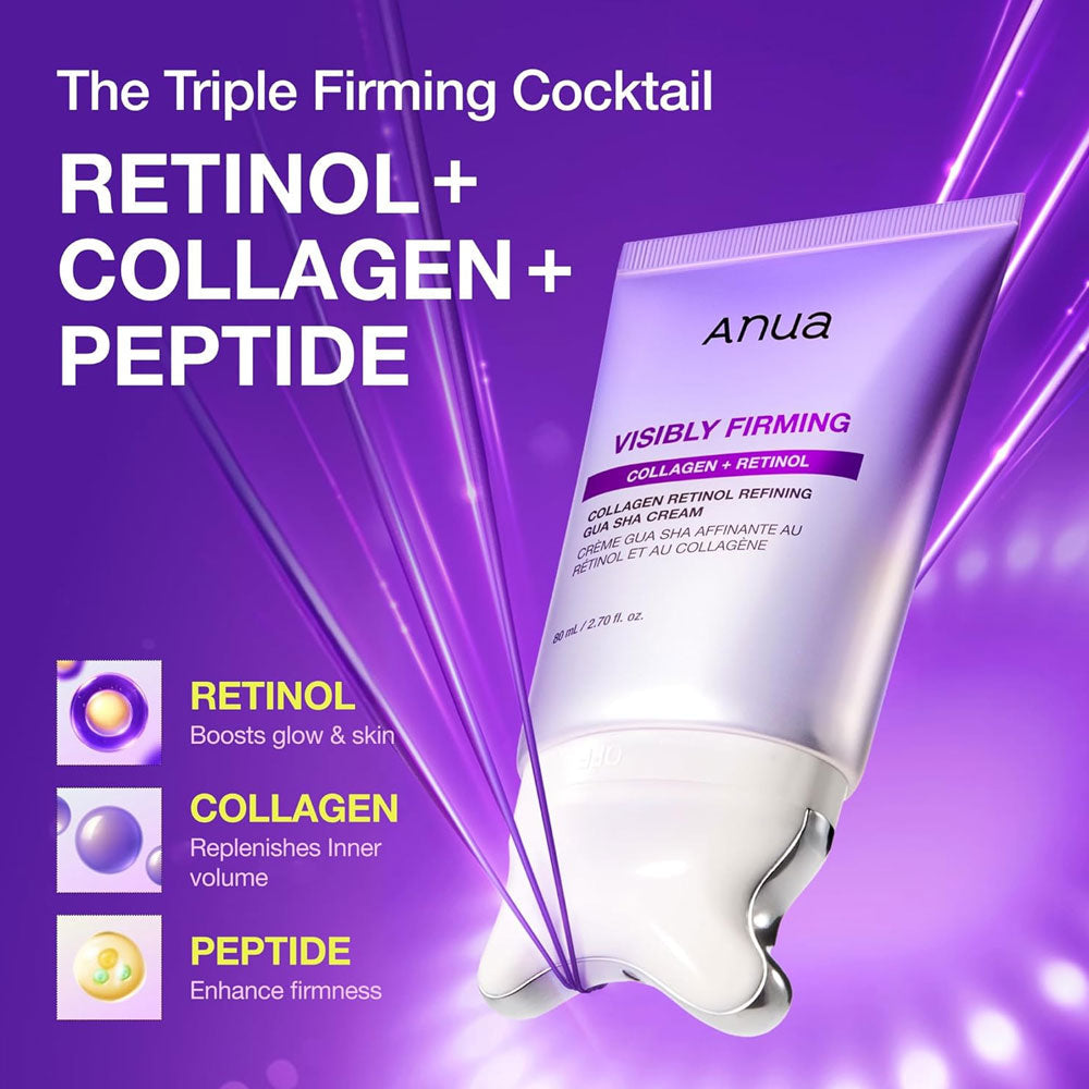ANUA - Collagen Retinol Refining Gua Sha Cream - 80ml