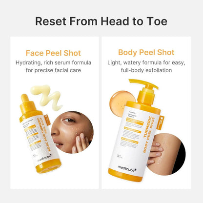 MEDICUBE - Kojic Acid Turmeric Body Peel Shot - 280ml