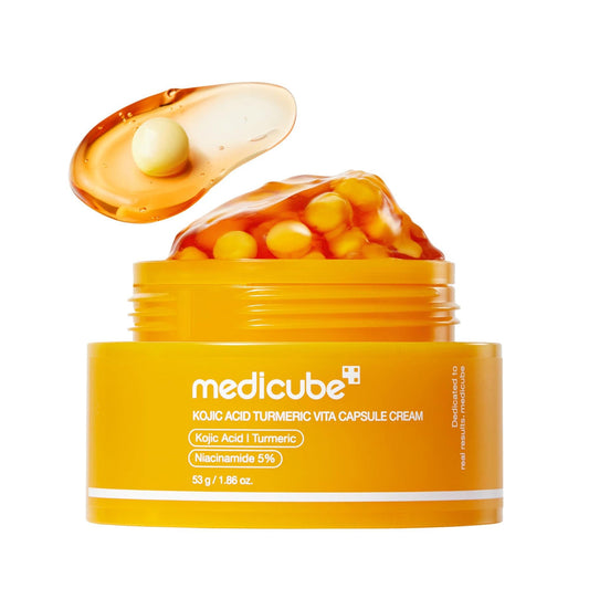 MEDICUBE - Kojic Acid Turmeric Vita Capsule Cream - 53g