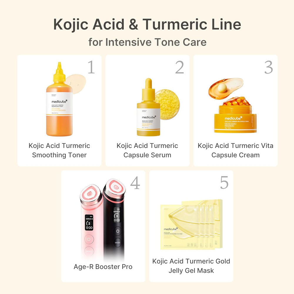 MEDICUBE - Kojic Acid Turmeric Vita Capsule Cream - 53g