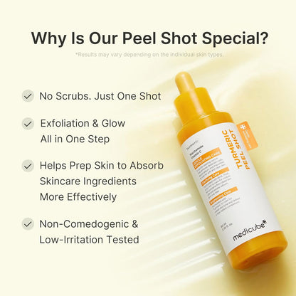 MEDICUBE - Kojic Acid Turmeric Peel Shot - 80ml