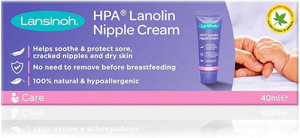 LANSINOH - HPA Lanolin for Sore Nipples & Cracked Skin - 40 ml