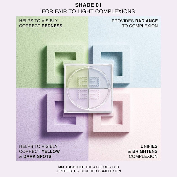 GIVENCHY - Prisme Libre Loose Setting and Finishing Powder - 01 MOUSSELINE PASTEL